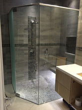 Load image into Gallery viewer, FRAMELESS NEO ANGLE SHOWER DOOR UNIT - (Supply & Install)