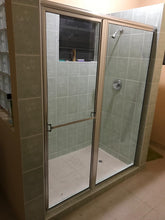 Load image into Gallery viewer, FRAMED SHOWER DOOR WITH FIXED PANEL - (Supply & Install)