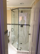 Load image into Gallery viewer, FRAMELESS NEO ANGLE SHOWER DOOR UNIT - (Supply & Install)