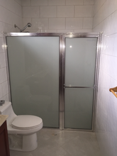Load image into Gallery viewer, FRAMED SHOWER DOOR WITH FIXED PANEL - (Supply & Install)